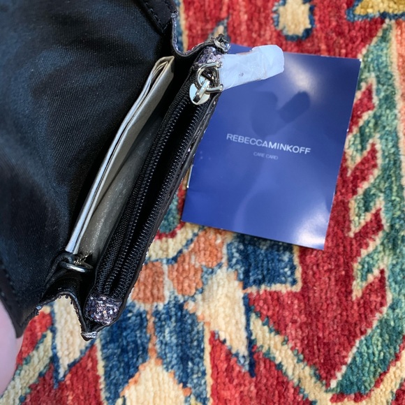 Rebecca Minkoff Silver Molly Metro Wallet - Picture 3 of 5